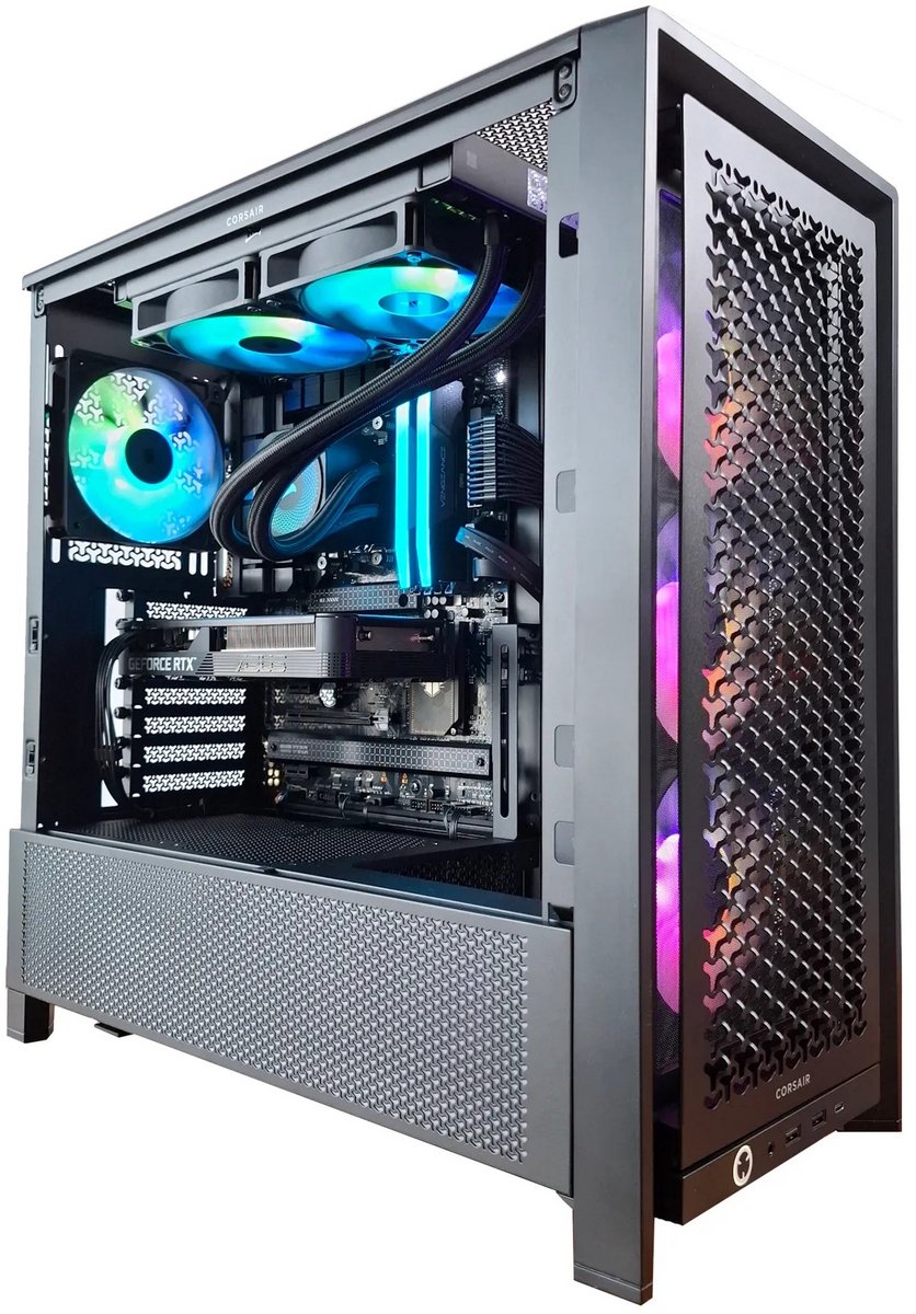 Xenith Essential Corsair Artex Ti - AMD Ryzen 5 7500X3D GeForce RTX 5060 Ti 16G - 32 GB RGB DDR5 - 1 TB Kingston ssd - Windows 11 Home (8721046103280)