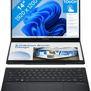 ASUS Zenbook Duo OLED Copilot+ PC UX8406CA-QL038W-BE Azerty (4711636311694)