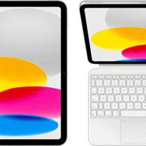 Apple iPad (2025) 11 inch 128GB Wifi Zilver + Apple Magic Keyboard Folio AZERTY Wit (6151122020026)