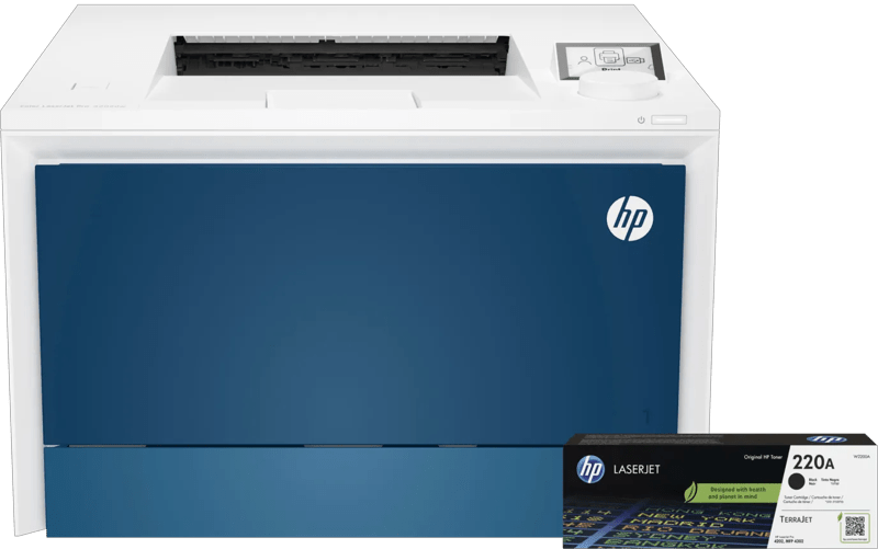 HP Color LaserJet Pro MFP 4202dw + 1 extra zwarte XL toner (6151113738794)