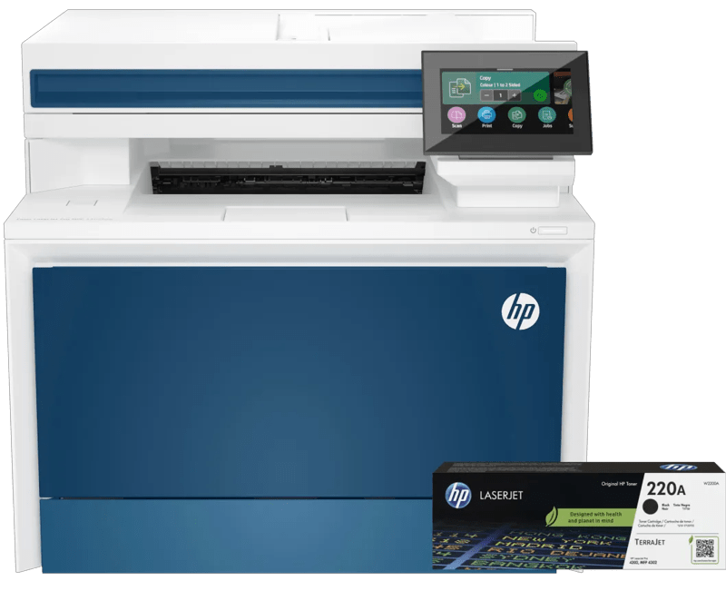 HP Color LaserJet Pro MFP 4302fdw + 1 extra zwarte XL toner (6151113737728)