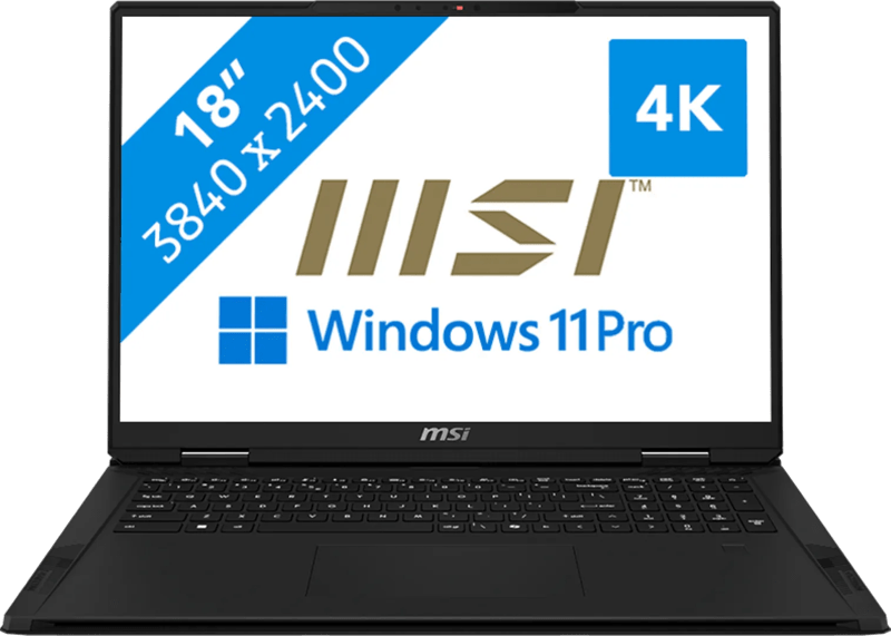 MSI CreatorPro X18 HX A14VMG-427NL QWERTY (4711377229814)