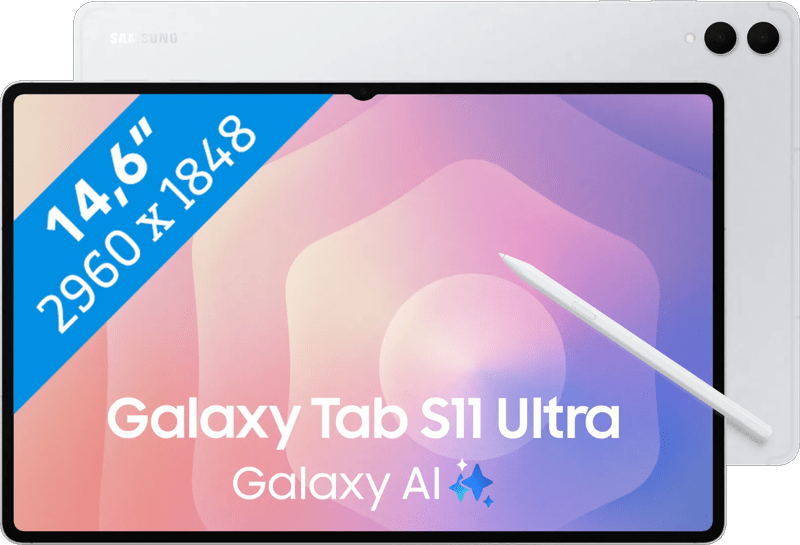 Samsung Galaxy Tab S11 Ultra 14,6 inch 256GB Wifi Zilver (8806097710981)