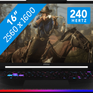MSI Raider 16 Max HX B2WJ-039BE Azerty (4711377434980)