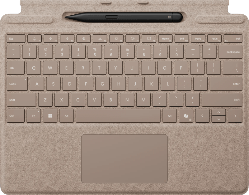 Microsoft Surface Pro 13 Inch Type Cover met Slim Pen Duinzand Azerty (196388338375)