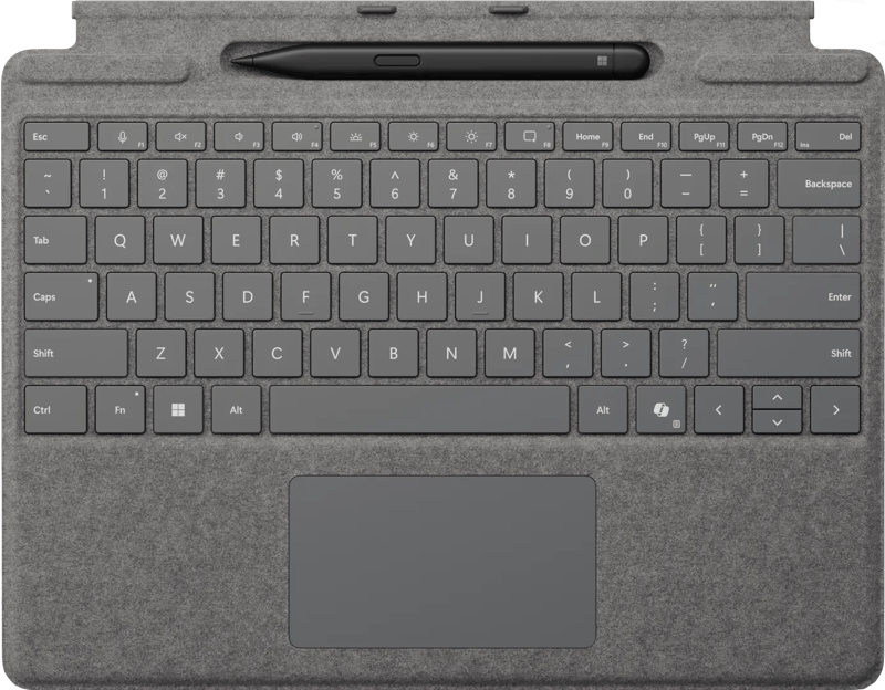 Microsoft Surface Pro 13 Inch Type Cover met Slim Pen Platina Azerty (196388357567)
