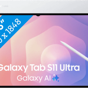 Samsung Galaxy Tab S11 Ultra 14,6 inch 512GB Wifi Zilver (8806097711100)