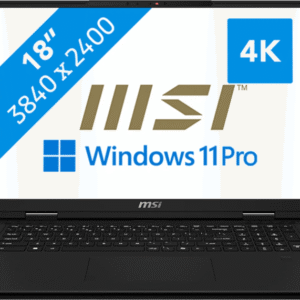MSI CreatorPro X18 HX A14VMG-427NL QWERTY (4711377229814)
