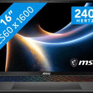 MSI Stealth 16 AI+ OLED Copilot+ PC B3WH-015BE Azerty (4711377434362)