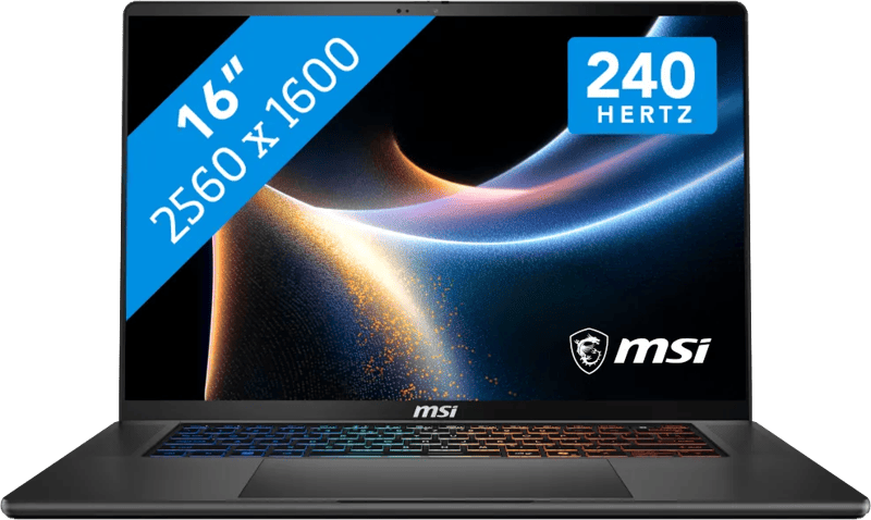 MSI Stealth 16 AI+ OLED Copilot+ PC B3WI-017BE (4711377434386)