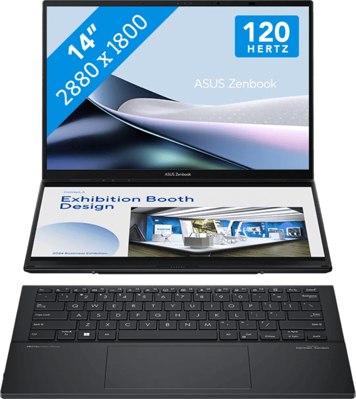 ASUS Zenbook Duo OLED UX8406CA-PZ032W Azerty (4711387801253)