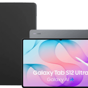 Samsung Galaxy Tab S12 Ultra 14,6 inch 1TB Wifi Grijs + BlueBuilt Book Case Zwart (6156414496435)