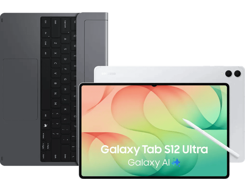 Samsung Galaxy Tab S12 Ultra 14,6 inch 512GB Wifi Zilver + Toetsenbord AZERTY (6156414476475)